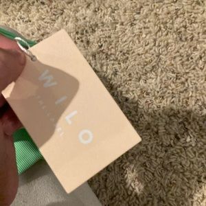 neon green sports bra